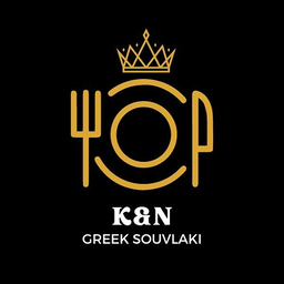 K&N GREEK SOUVLAKI TASTE logo.